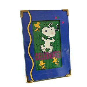 Hallmark Peanuts Snoopy Woodstock Happy Dance Picture Frame Limited Edition 2001